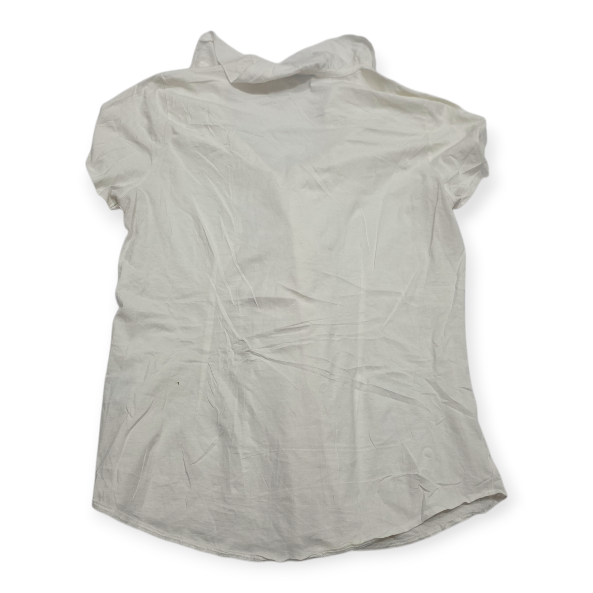 Blusa Ralph Lauren Sport De Mujer Xl Manga Corta Con Olanes