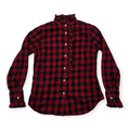 Camisa Ralph Lauren De Mujer S Color Negro/rojo Cuello Mao
