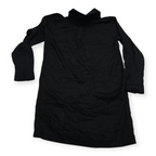 Vestido Camisero Negro Ralph Lauren 100% Lyocell Talla 10