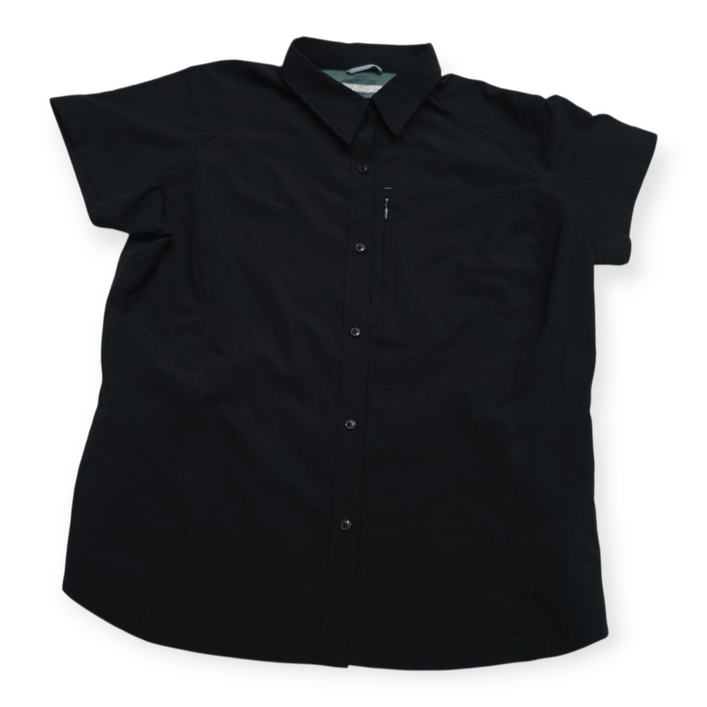 Camisa Columbia Omnishade Sun Protection De Mujer 1x Negra