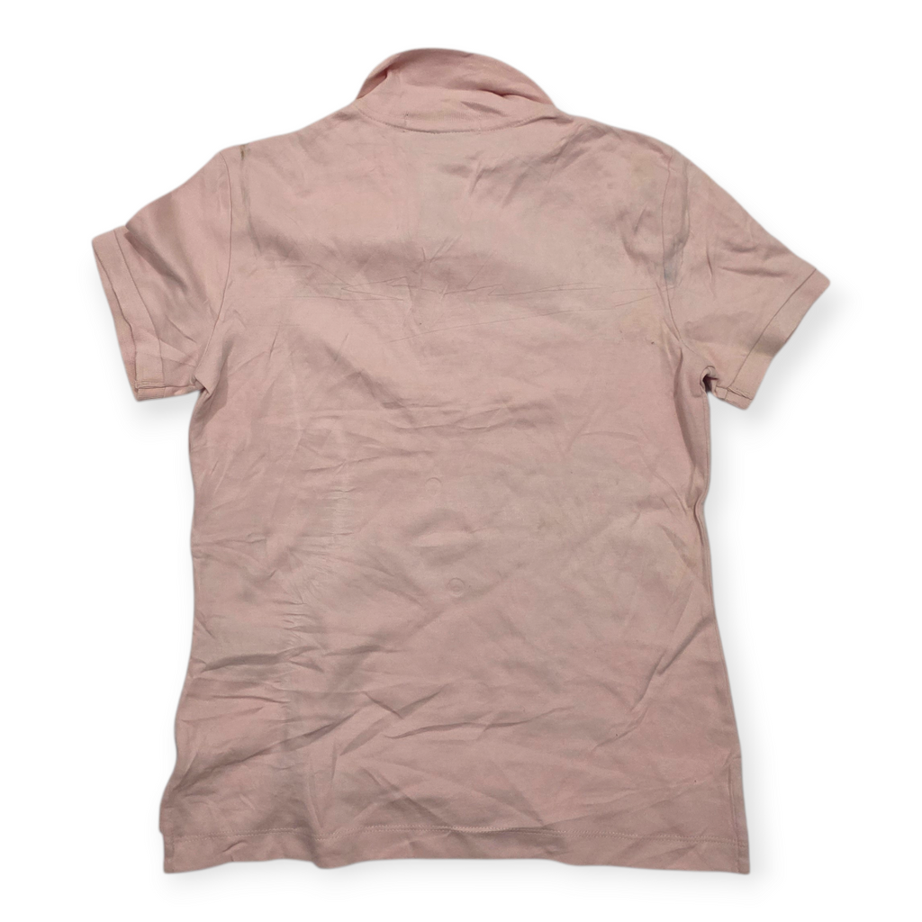 Playera Ralph Lauren Petite Color Rosa Claro Slim Fit