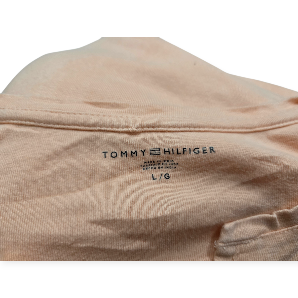 Vestido Tommy Hilfiger Grande L Color Melon De Mujer