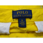 Short Polo Ralph Lauren Talla 16 Años Adolescent Amarillo