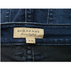 Pantalon Burberry De Mezclilla Talla W 25 Azul