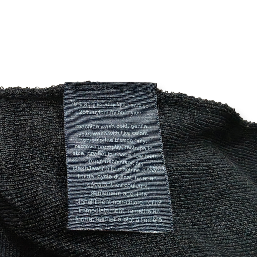 Vestido Tommy Hilfiger Negro Offshoulder Franjas Lateralesxs