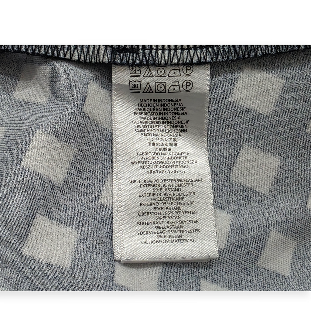 Falda Michael Kors Talla 2 Color Negra Con Figuras Blanca