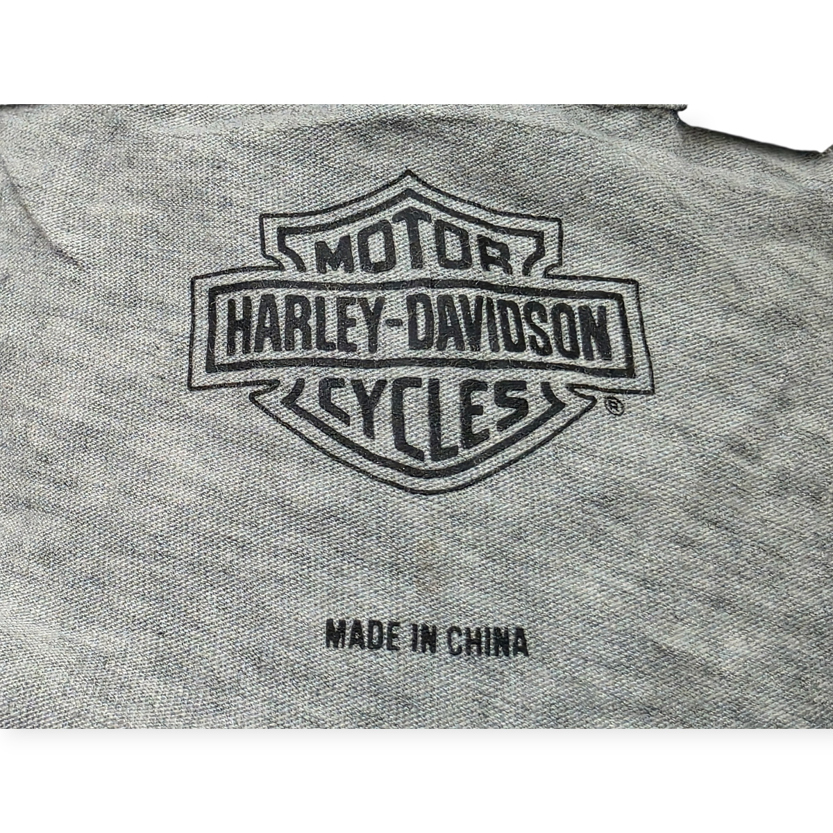 Playera Harley Davidson De Mujer Xchico Xs Gris Manga Corta