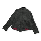 Abrigo Corto Tommy Hilfiger Lana Cashmere Gris Oscuro Mujer