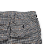 Pantalon Tommy Hilfiger De Vestir Gris Negro Cuadros Recto