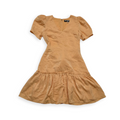 Vestido Karl Lagerfeld Naranja Manga Corta Talla 4 Naranja