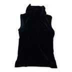 Blusa De Terciopelo Tommy Hilfiger De Mujer Azul Sin Mangas