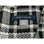 Vestido Tommyhilfiger Sin Mangas Cuadros Blanco Negrotalla8