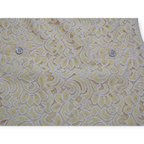 Vestido Michael Kors De Encaje Amarillo Manga Corta Talla Xl