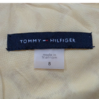 Vestido Michael Kors De Encaje Amarillo Manga Corta Talla Xl