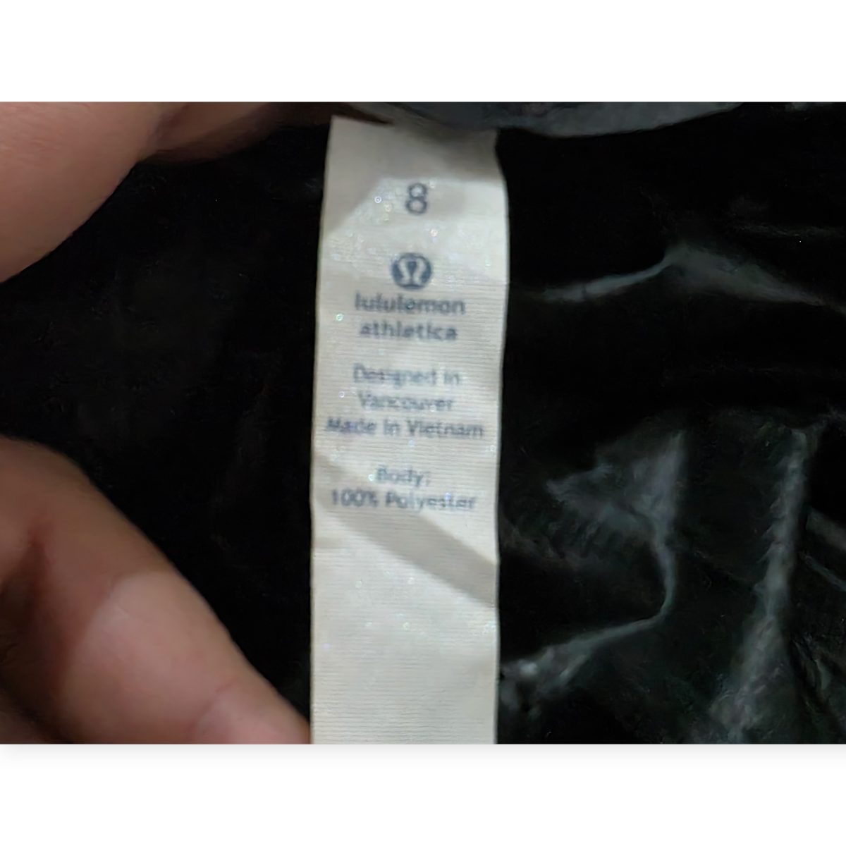 Rompevientos Lululemon De Mujer Talla 8 Color Negro