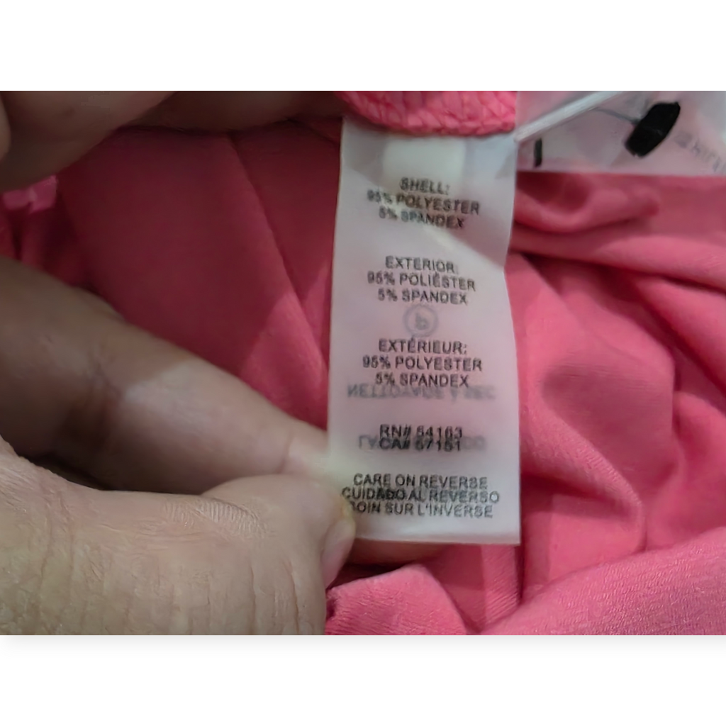 Blusa Tommy Hilfiger De Mujer Mediana Rosa Oscuro Sin Mangas