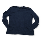 Playera Ralph Lauren Mediana M Azul Acero Manga Larga