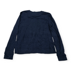 Playera Ralph Lauren Mediana M Azul Acero Manga Larga