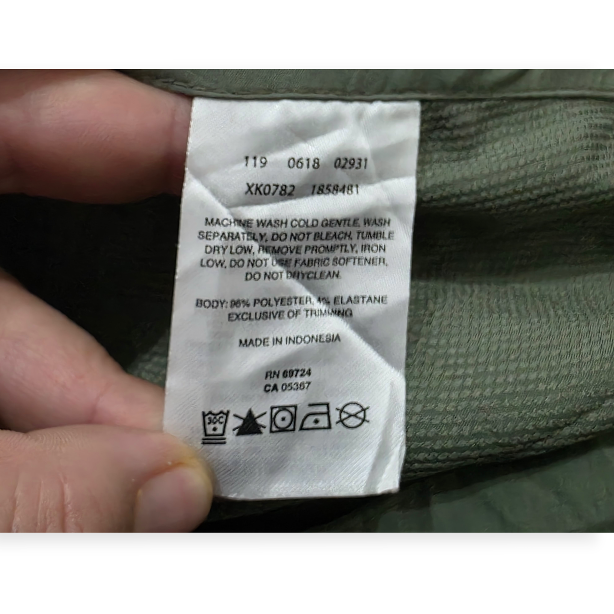 Pantalon Corto Columbia Advaced Repellency Talla 12 Verde