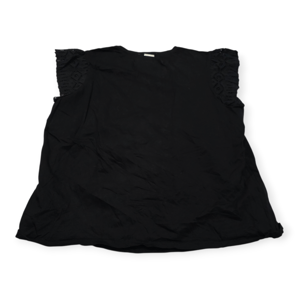 Blusa Michael Kors Xl Negro De Mujer Con Manga Corta Amplia