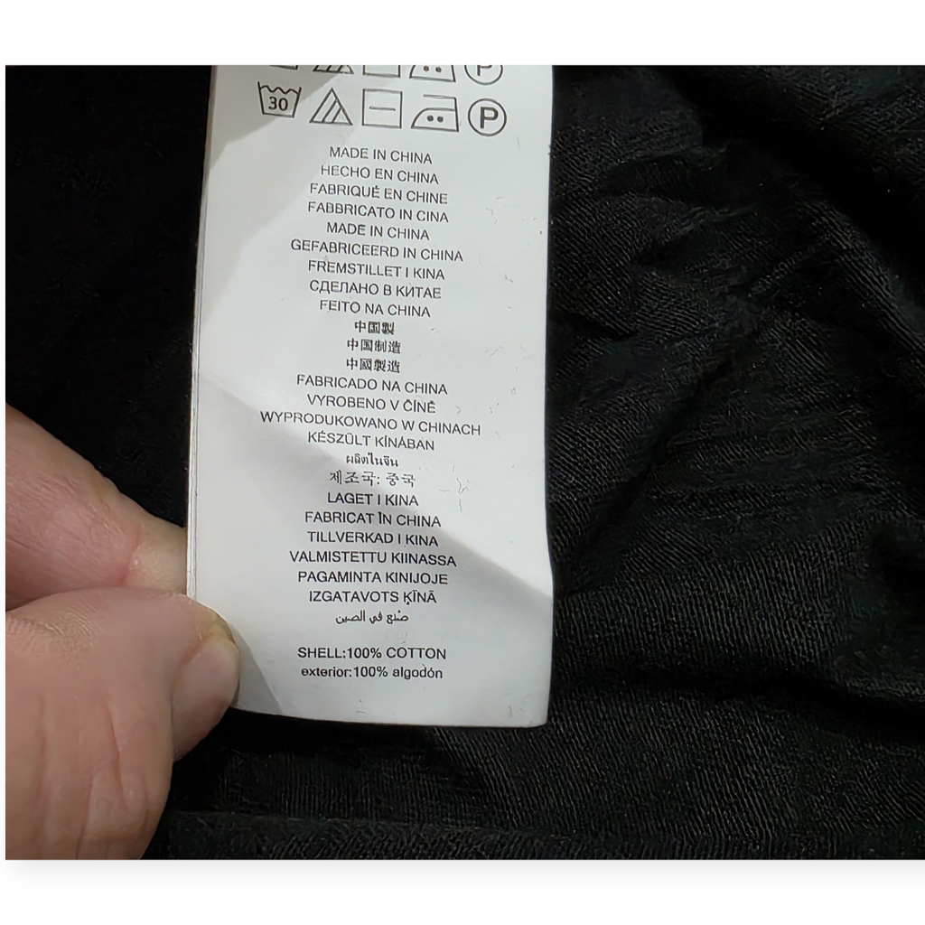 Blusa Michael Kors Xl Negro De Mujer Con Manga Corta Amplia
