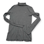 Blusa Ralph Lauren Turtle Neck De Mujer Xl Color Gris
