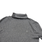 Blusa Ralph Lauren Turtle Neck De Mujer Xl Color Gris