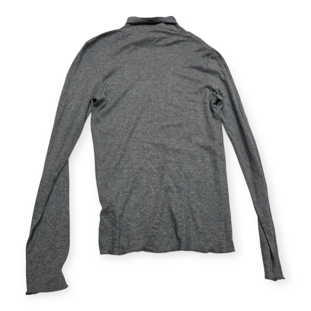 Blusa Ralph Lauren Turtle Neck De Mujer Xl Color Gris