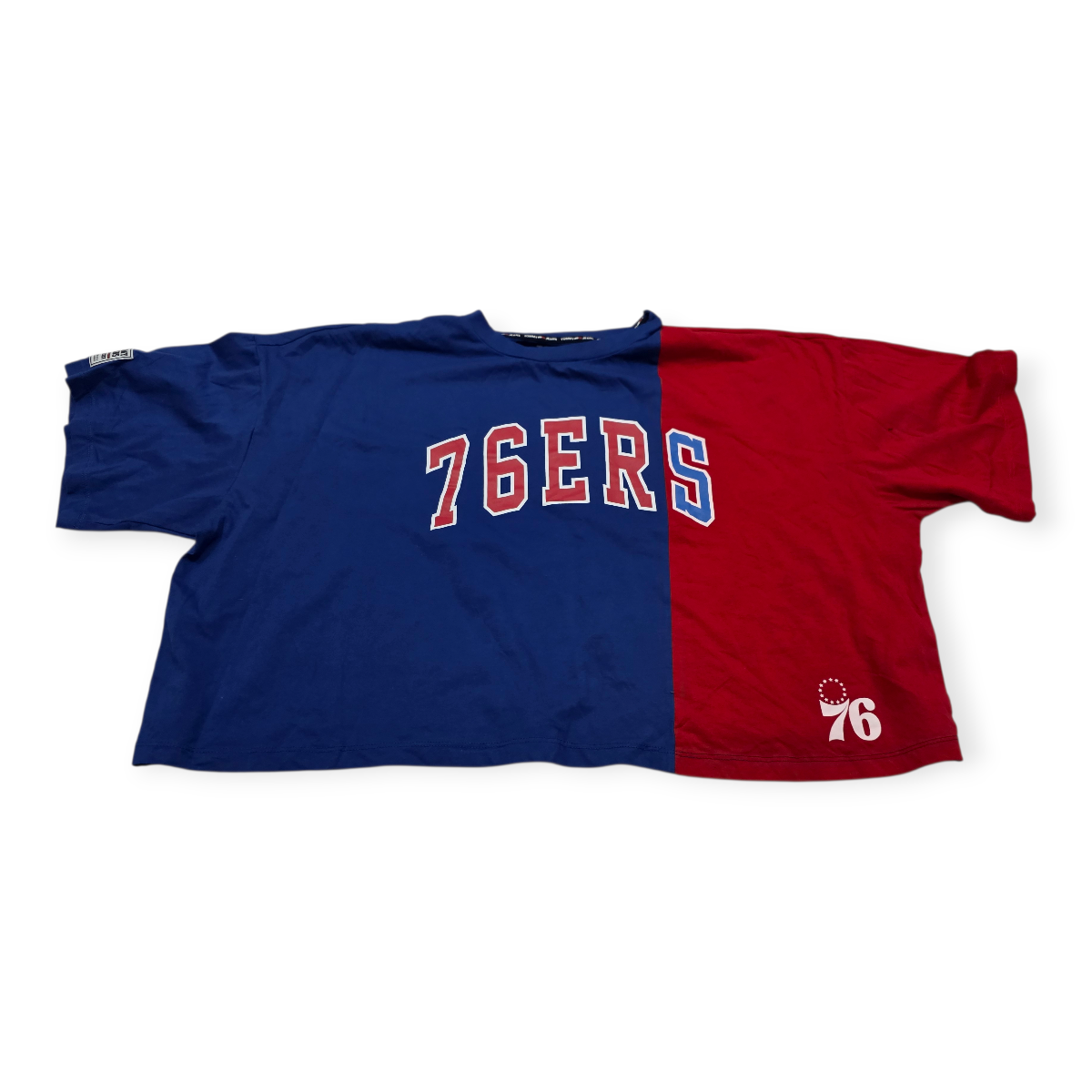 Playera Corta Tommy Hilfiger De Mujer Xxl Azul Con Rojo