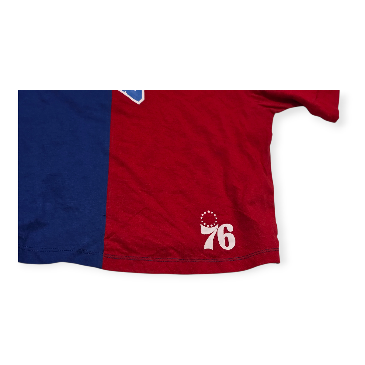 Playera Corta Tommy Hilfiger De Mujer Xxl Azul Con Rojo