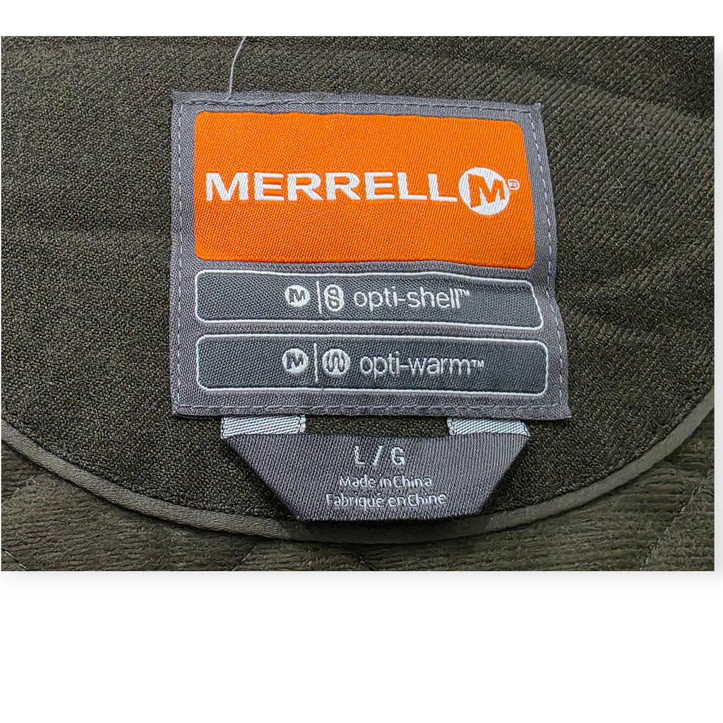 Chamarra Merrell Verde Térmica, Opti-warm Y Opti-shell | L