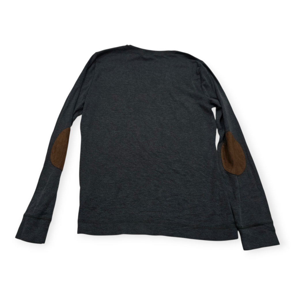 Playera Ralph Lauren Gris Oscuro De Mujer L Coderas Cafe