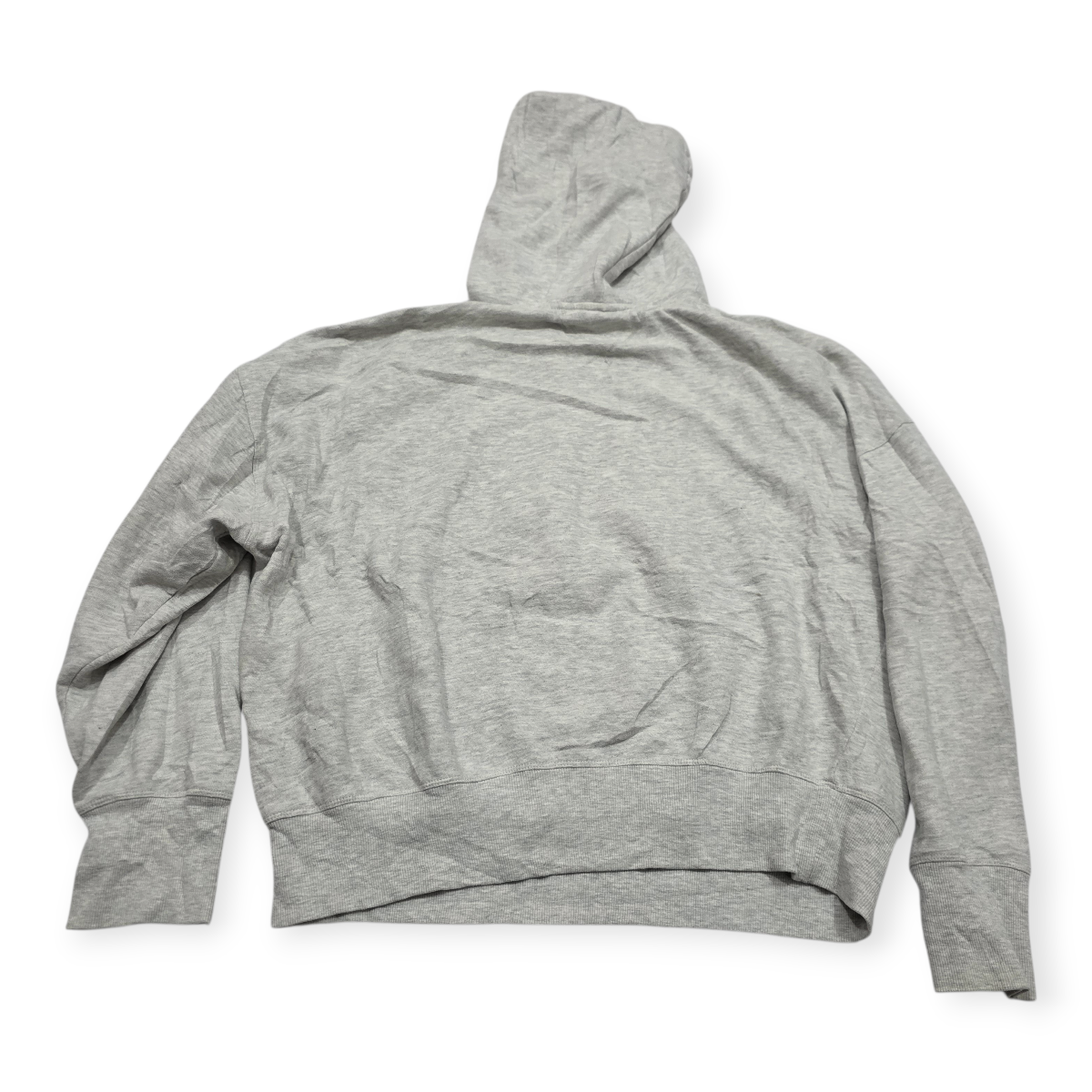 Sudadera Tommy Hilfiger De Mujer Xl Gris Claro Con Gorro