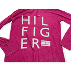 Sudadera Ligera Con Gorro Tommy Hilfiger Xgrande Xl Fucsia