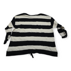 Blusa Ralph Lauren De Mujer 2x Negro/blanco Rayada