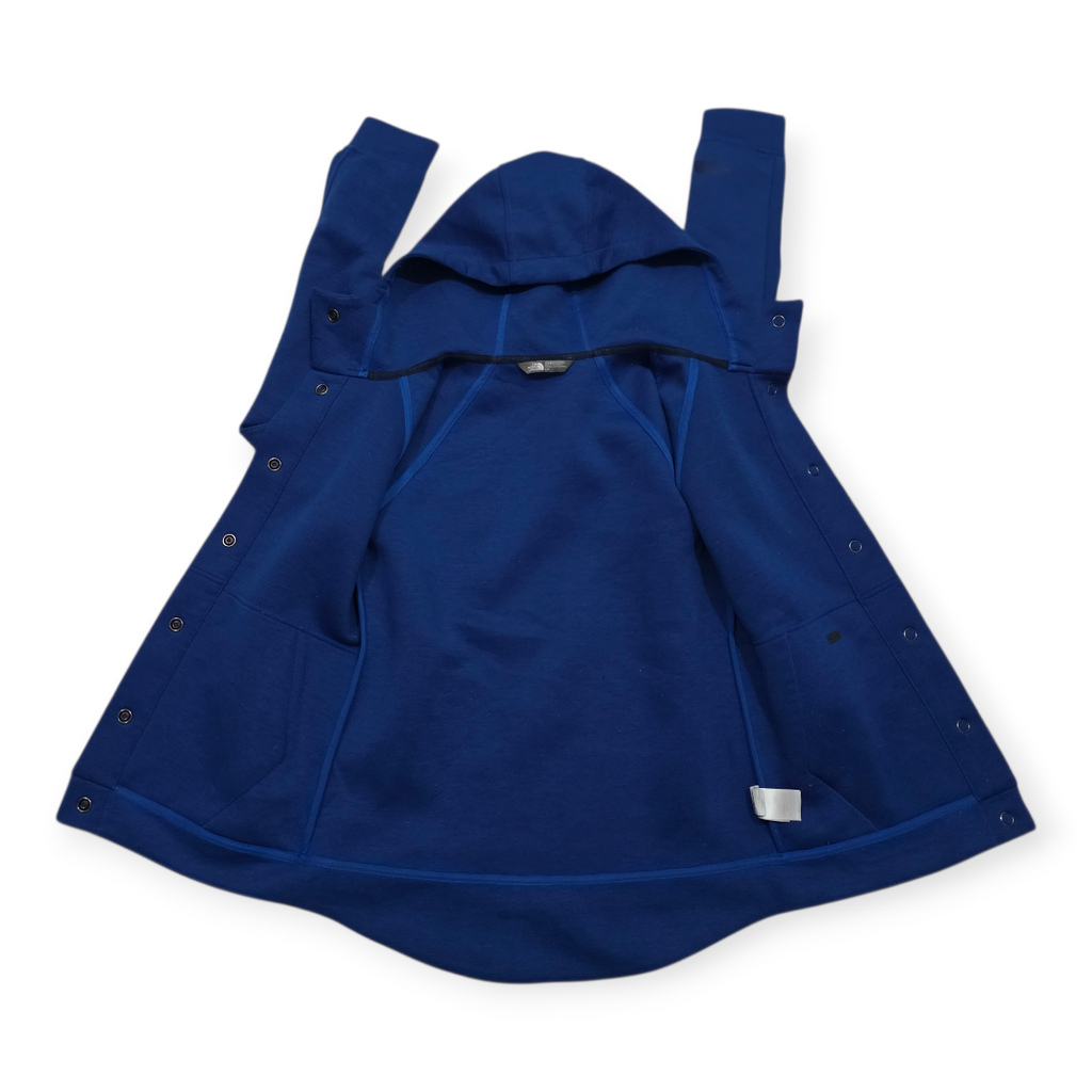 Sudadera The North Face S Capucha Azul Botones Metálicos