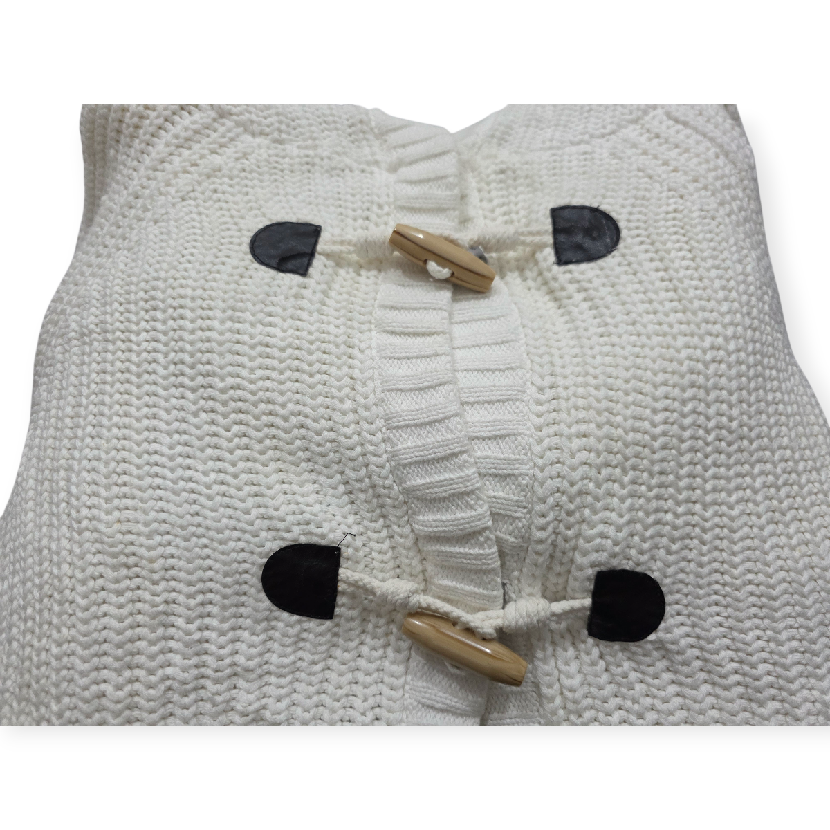Sueter Con Gorro Tommy Hilfiger Mediana M Blanco De Mujer