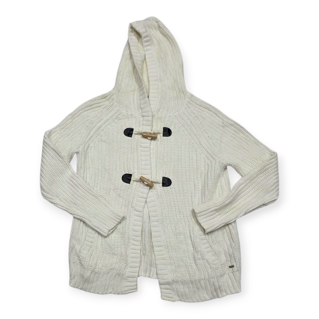 Sueter Con Gorro Tommy Hilfiger Mediana M Blanco De Mujer