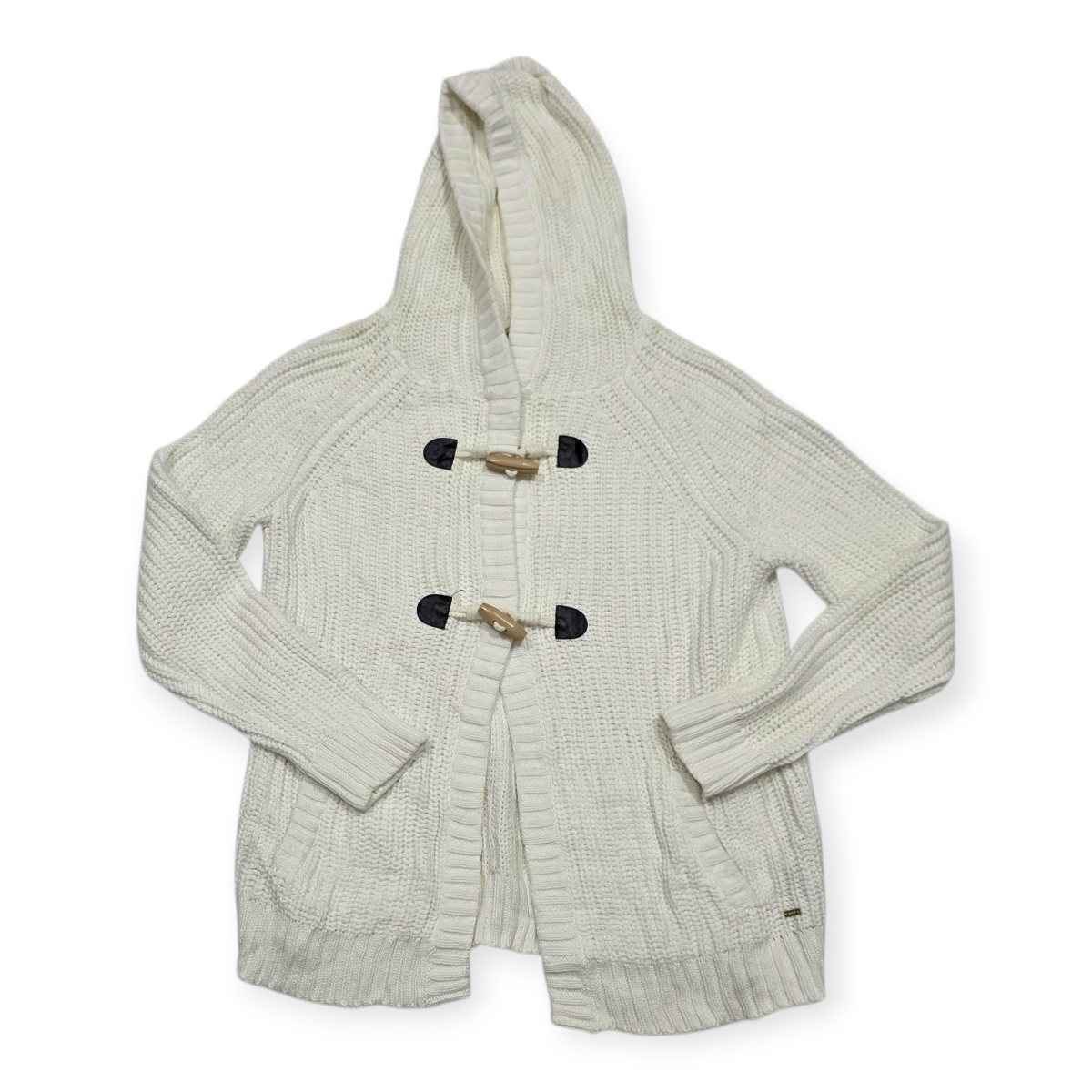 Sueter Con Gorro Tommy Hilfiger Mediana M Blanco De Mujer