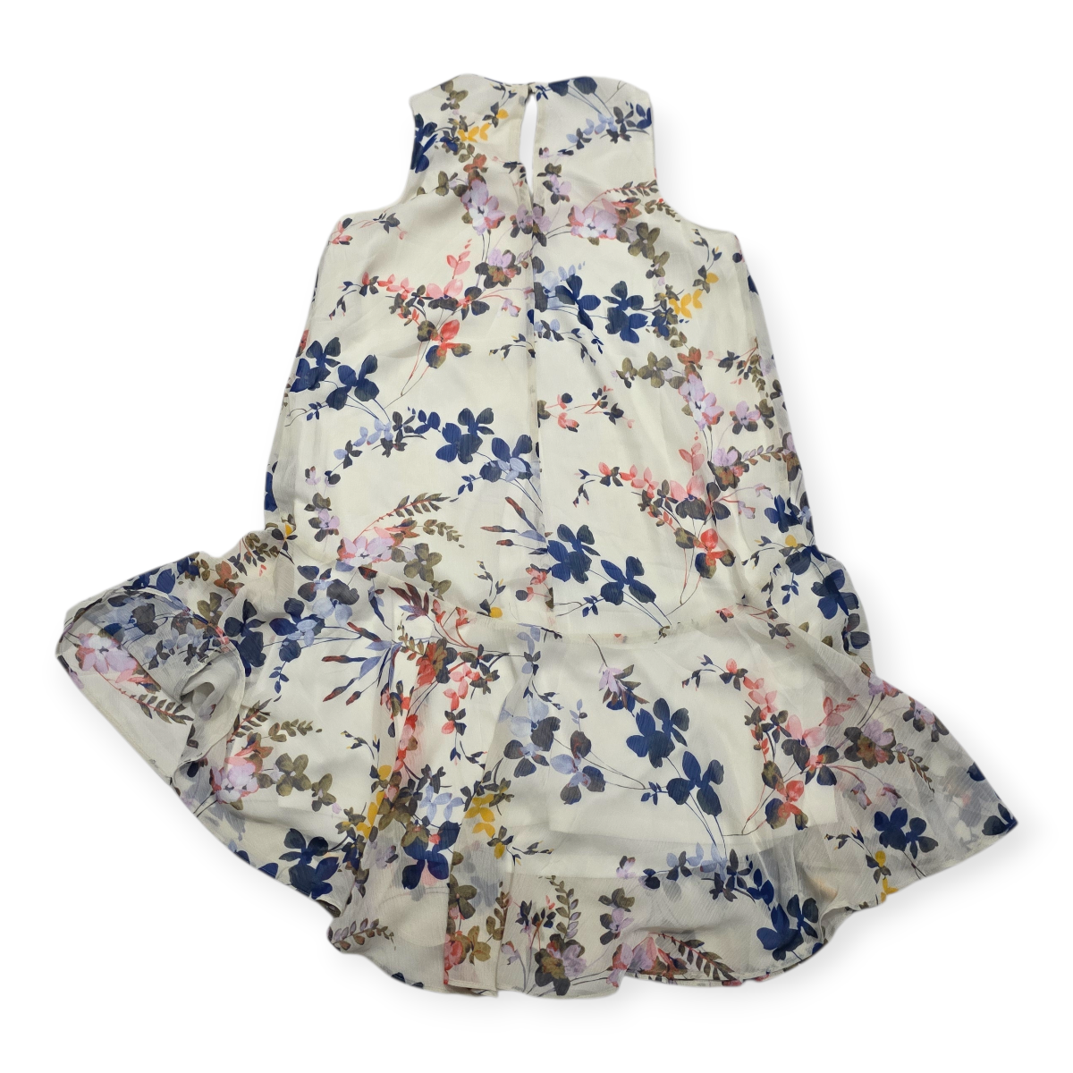 Vestido Casual Tommy Hilfiger Floral Sin Mangas Talla 8 (
