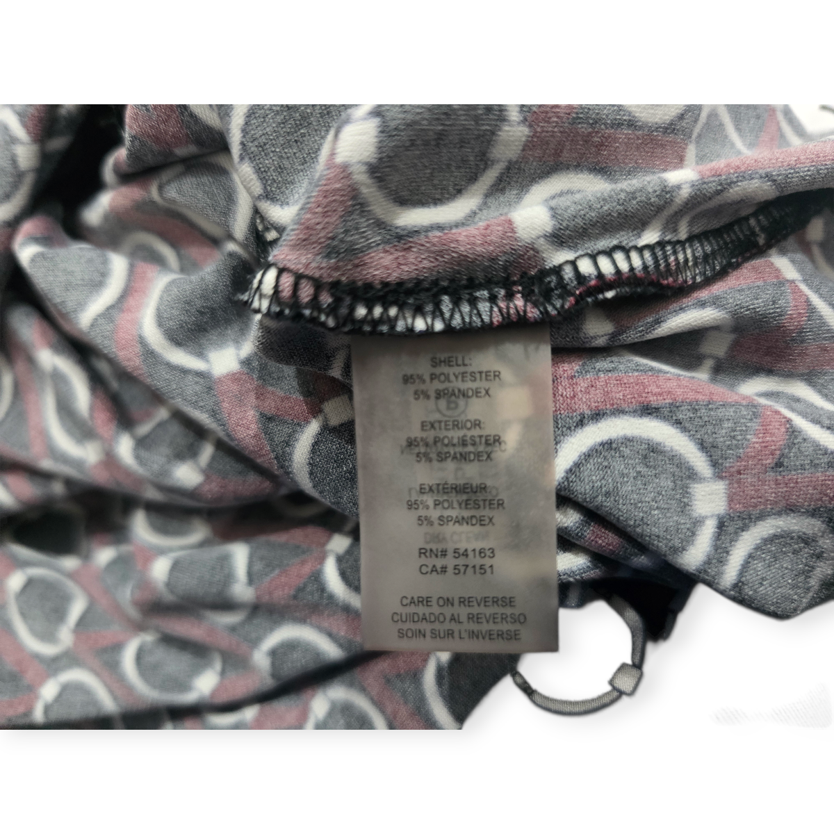 Blusa Tommy Hilfiger Sin Mangas Mediana M Negra Con Circulo