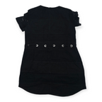 Vestido Michael Kors Negro Recto Cintura Ajustable Talla Xl