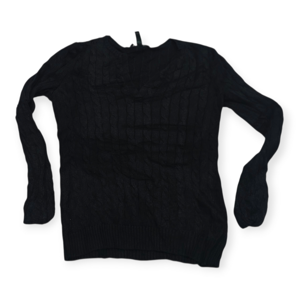 Sueter Ralph Lauren De Viscose Chico S Color Negro De Mujer (Usado)