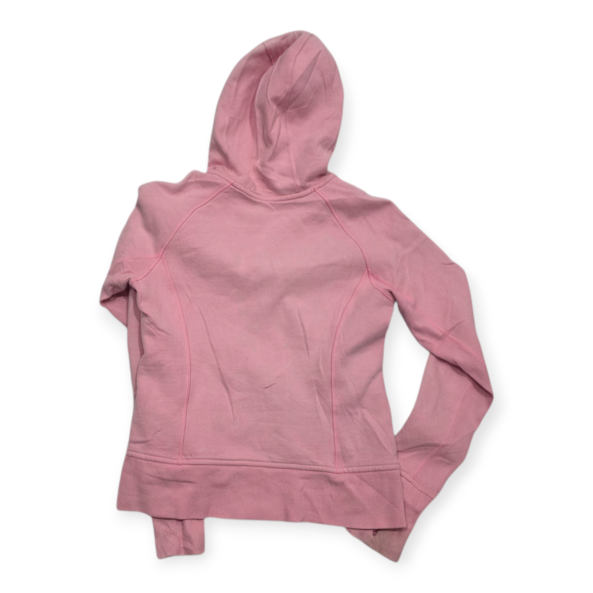 Sudadera Lululemon Rosa Con Cierre Capucha Afelpada Talla 6 (Usado)