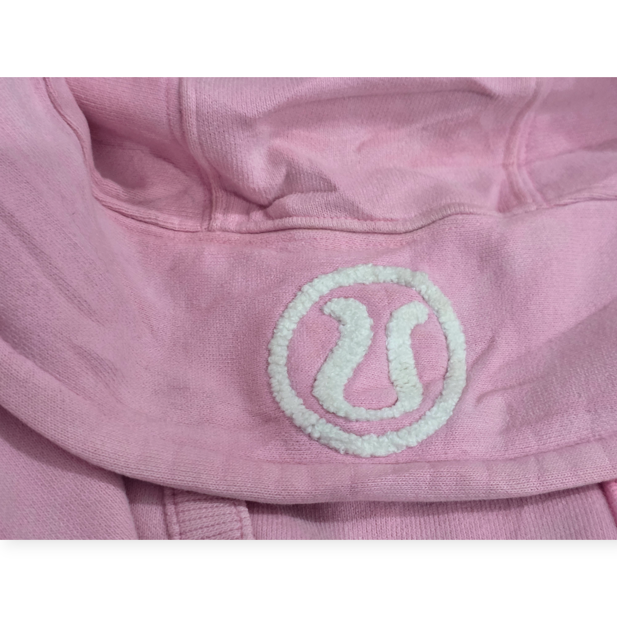 Sudadera Lululemon Rosa Con Cierre Capucha Afelpada Talla 6 (Usado)