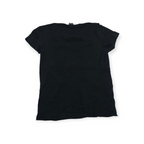 Playera Ralph Lauren Sport De Mujer G Negro Con Pony Blanco