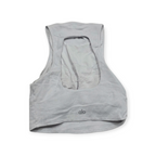 Crop Top Alo De Mujer Grande L Color Blanco Sin Mangas Blanco L