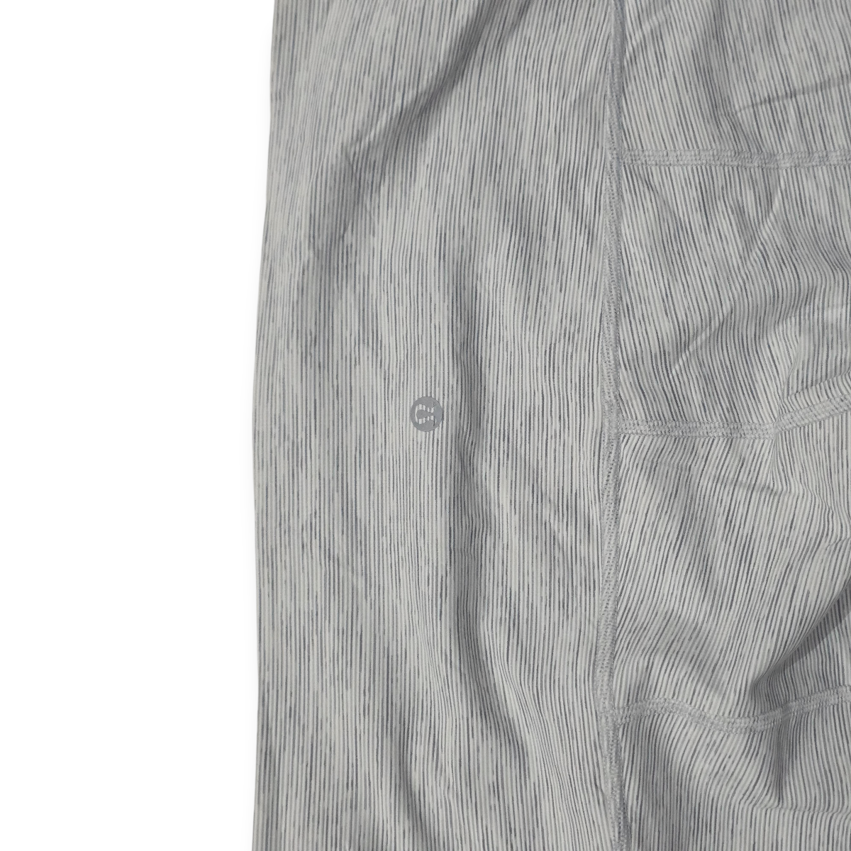 Legging Lululemon Talla 12 Gris Jaspeado