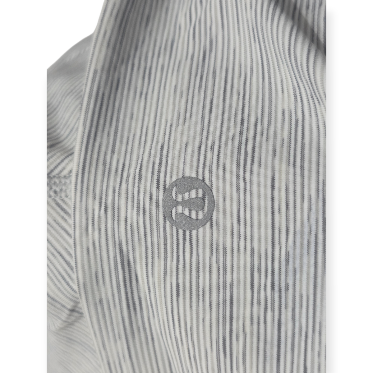 Legging Lululemon Talla 12 Gris Jaspeado