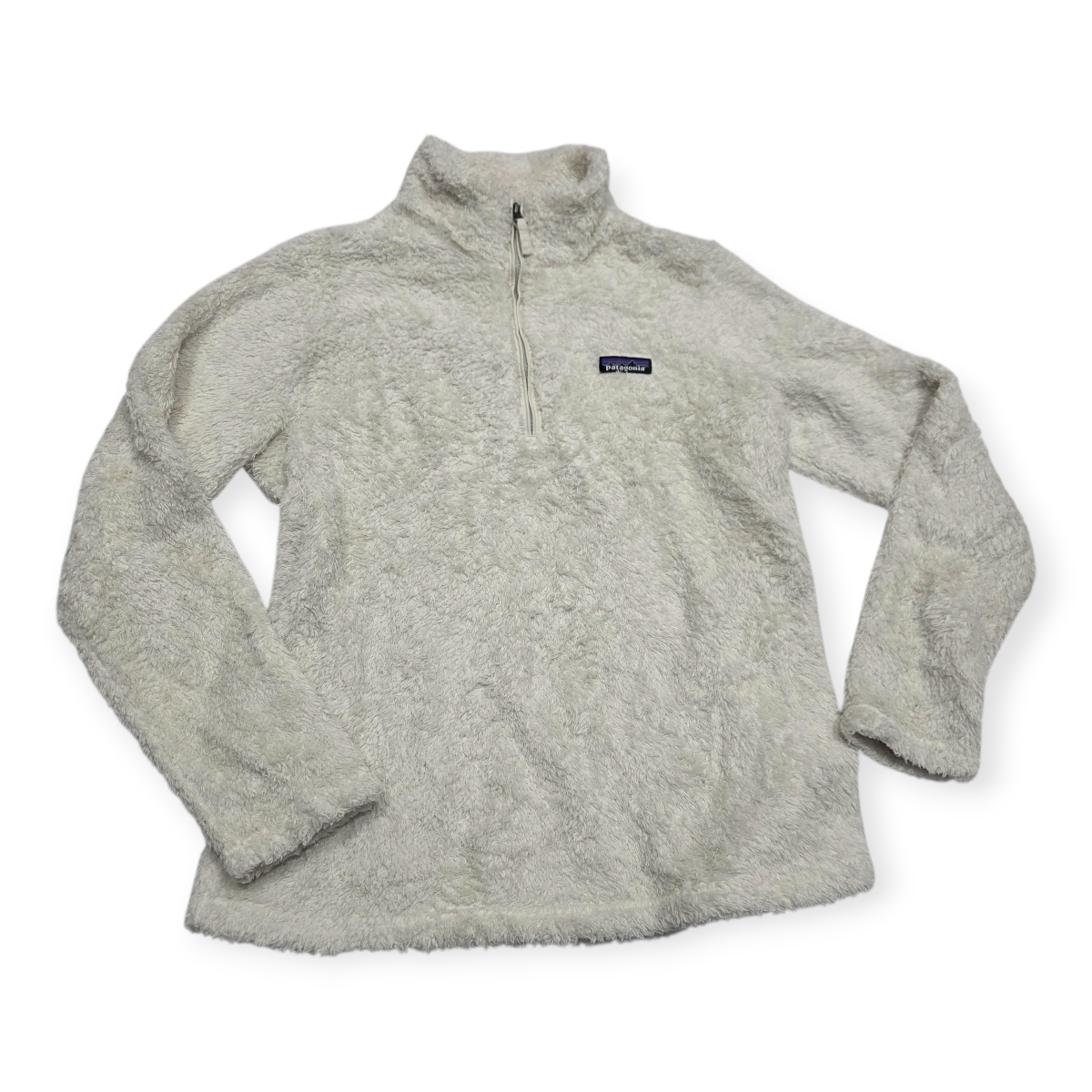 Chamarra Ligera Patagonia Peludita Grande L Color Beige